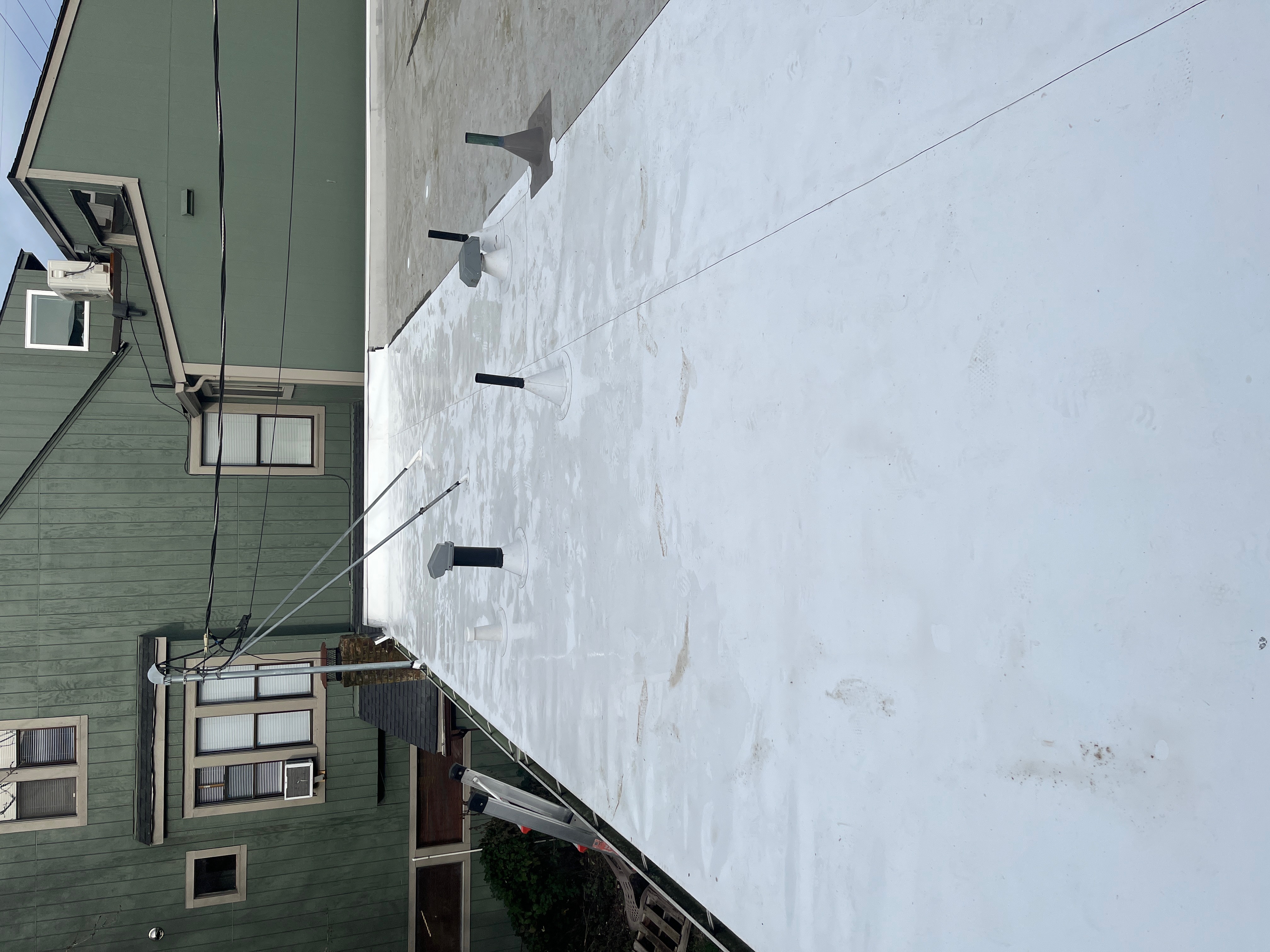 After Commercial Flat Roof