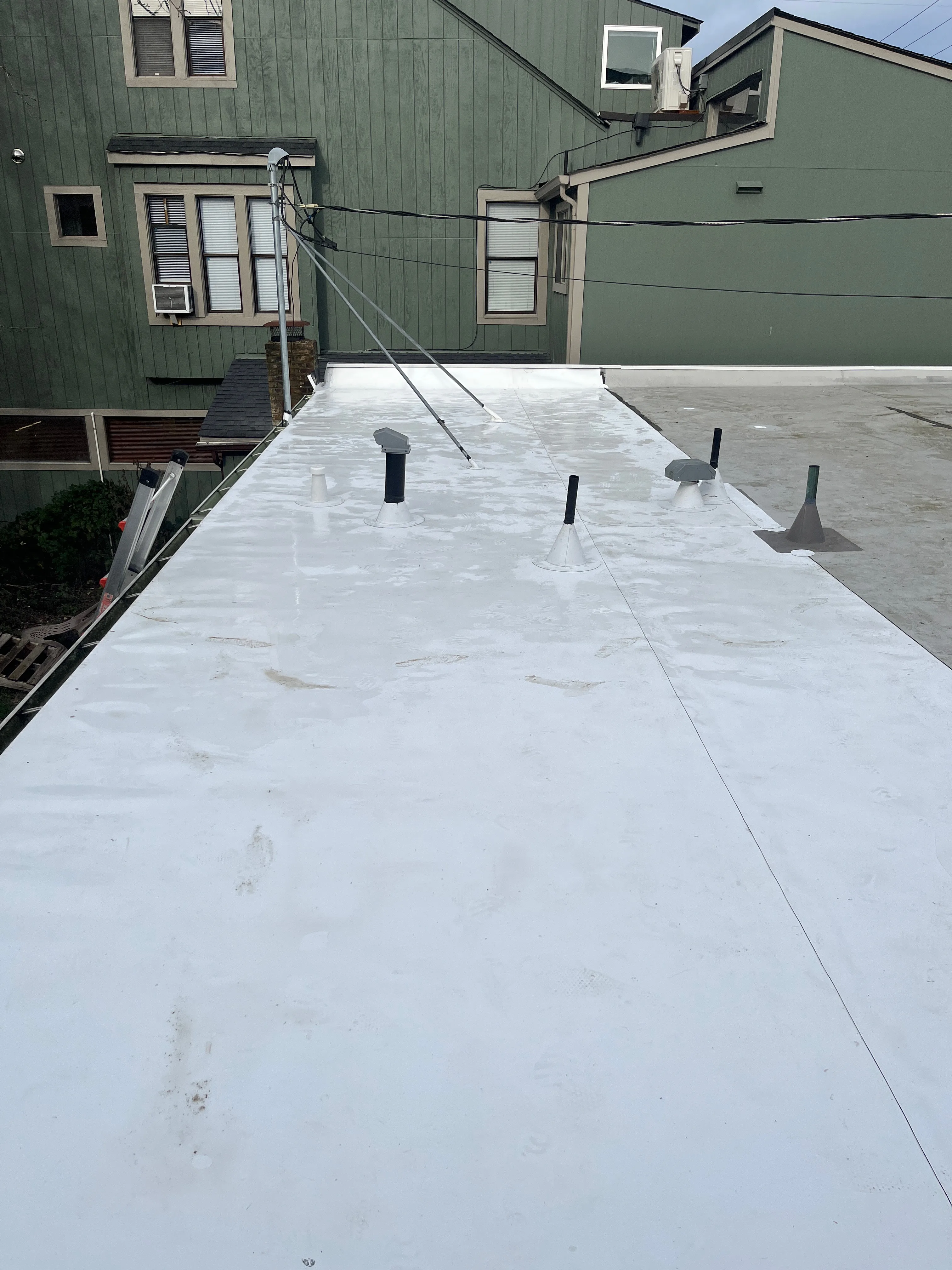 After Commercial Flat Roof